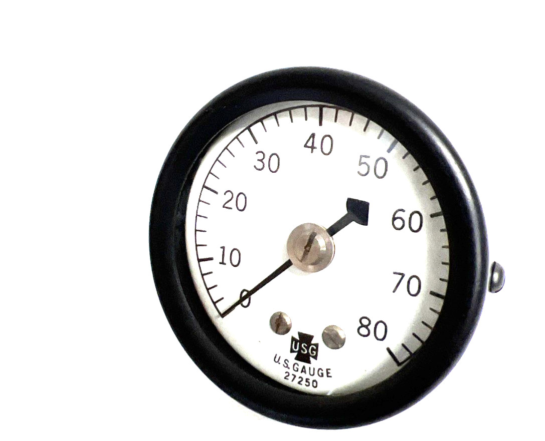 Vintage US Gauge Pressure Gauge 27250