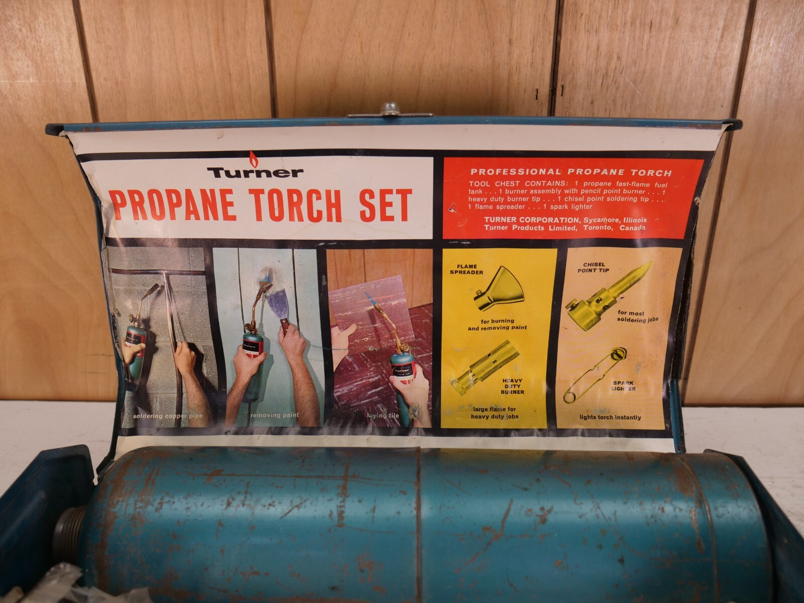 Turner Propane Torch Kit With Accessories And Box