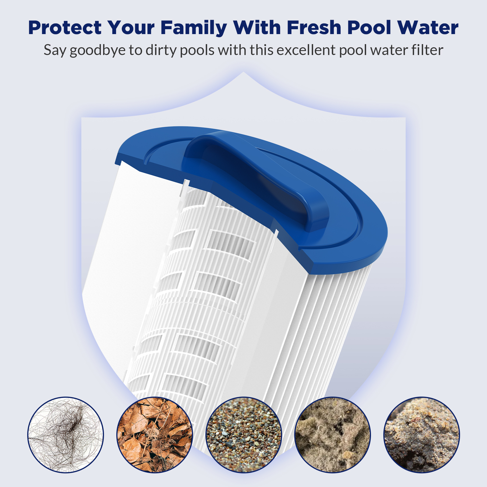 2 Pack Pool Spa Hot Tub Filter Replaces for Pleatco PAS50SV-F2M 6CH-502 FC-0311