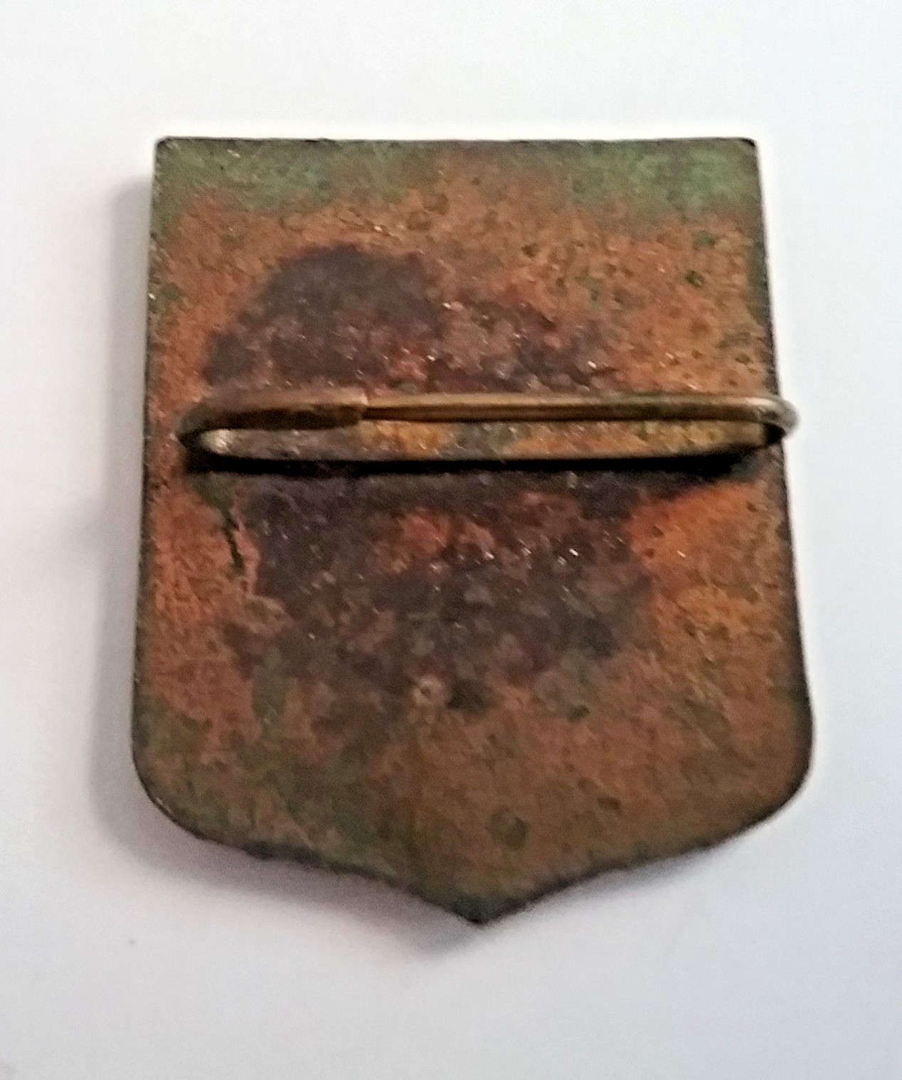 Vtg WWII US Army 169th Infantry Regiment Crest Pin Enamel Giliouchne