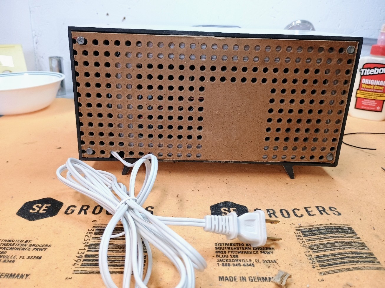 Vintage Admiral Radio model 5R3 Working W/Bluetooth