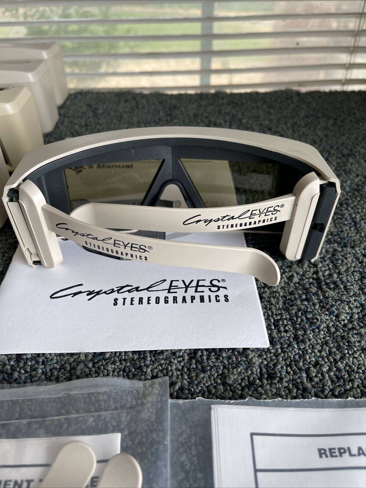 Lot of (10) StereoGraphics CrystalEYES CE2 with Emitters - FREE SHIPPING