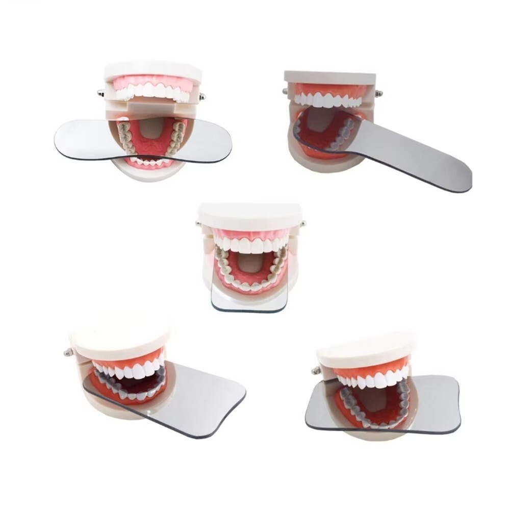 5pcs Dental Orthodontic Intra oral Photo Mirrors Glass Reflector Mouth Mirror