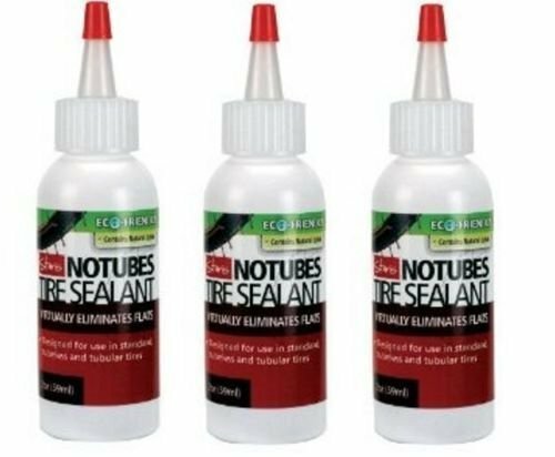 3 Bottles Stan's No Tubes Tire Sealant 2 oz Bottle Tubeless Tire Sealant