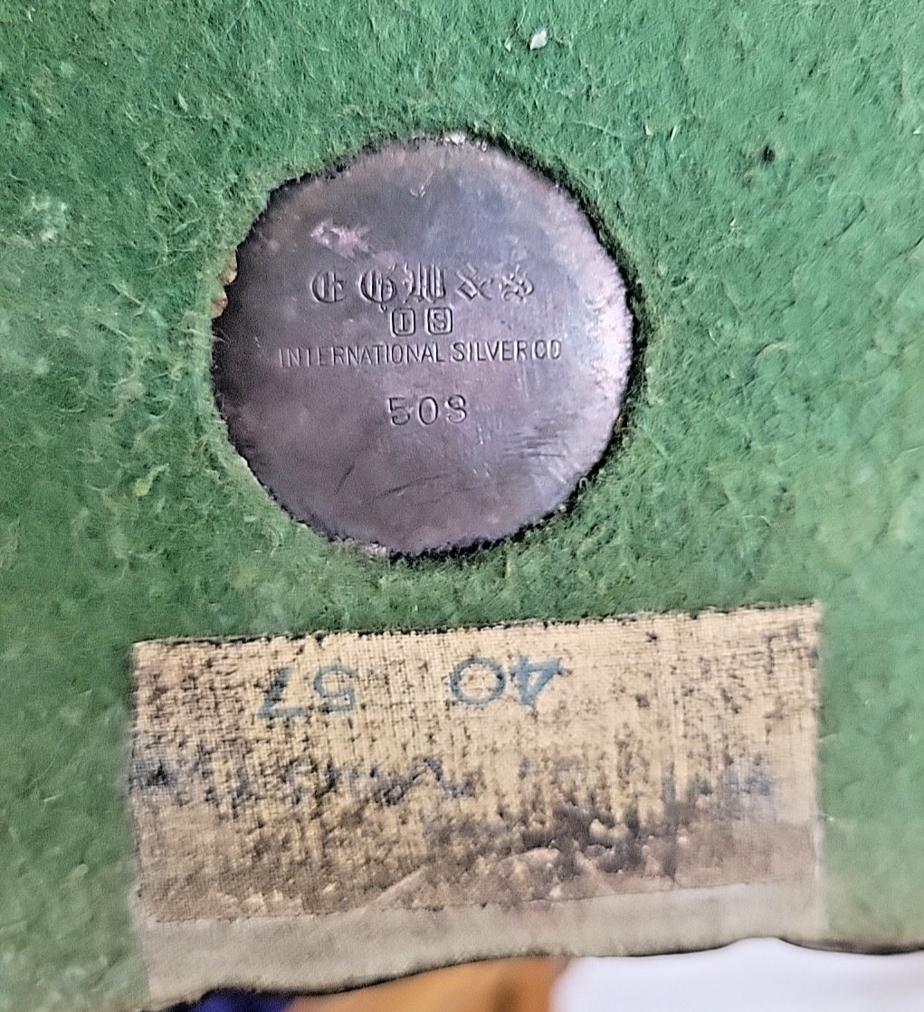 Gorgeous International Silver Co 3 Arm Silver Plated Candelabra 508