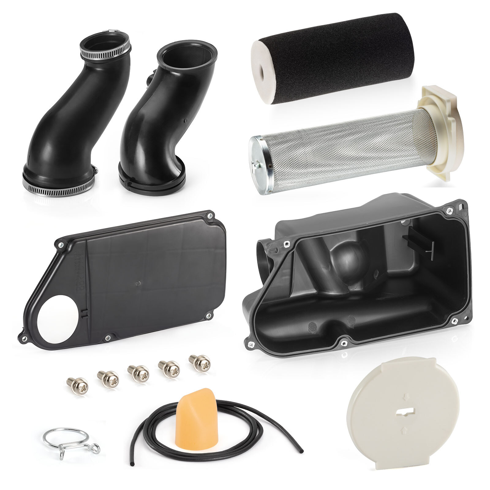 Air Filter Complete kit Guide for Yamaha Warrior 350 YFM350X 1987 1988 1989-2004