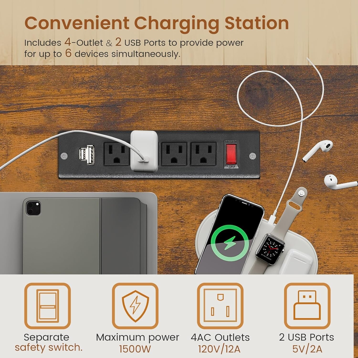 L Shaped Computer Desk with LED Lights and Storage Shelves, Home Office Desk