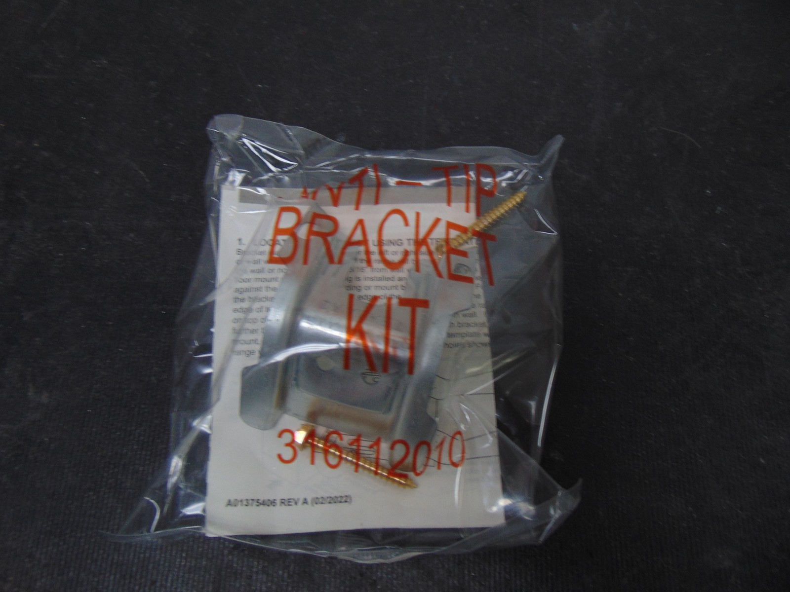 Frigidaire Range GCFG3070BFA Anti-Tip Bracket 316112010