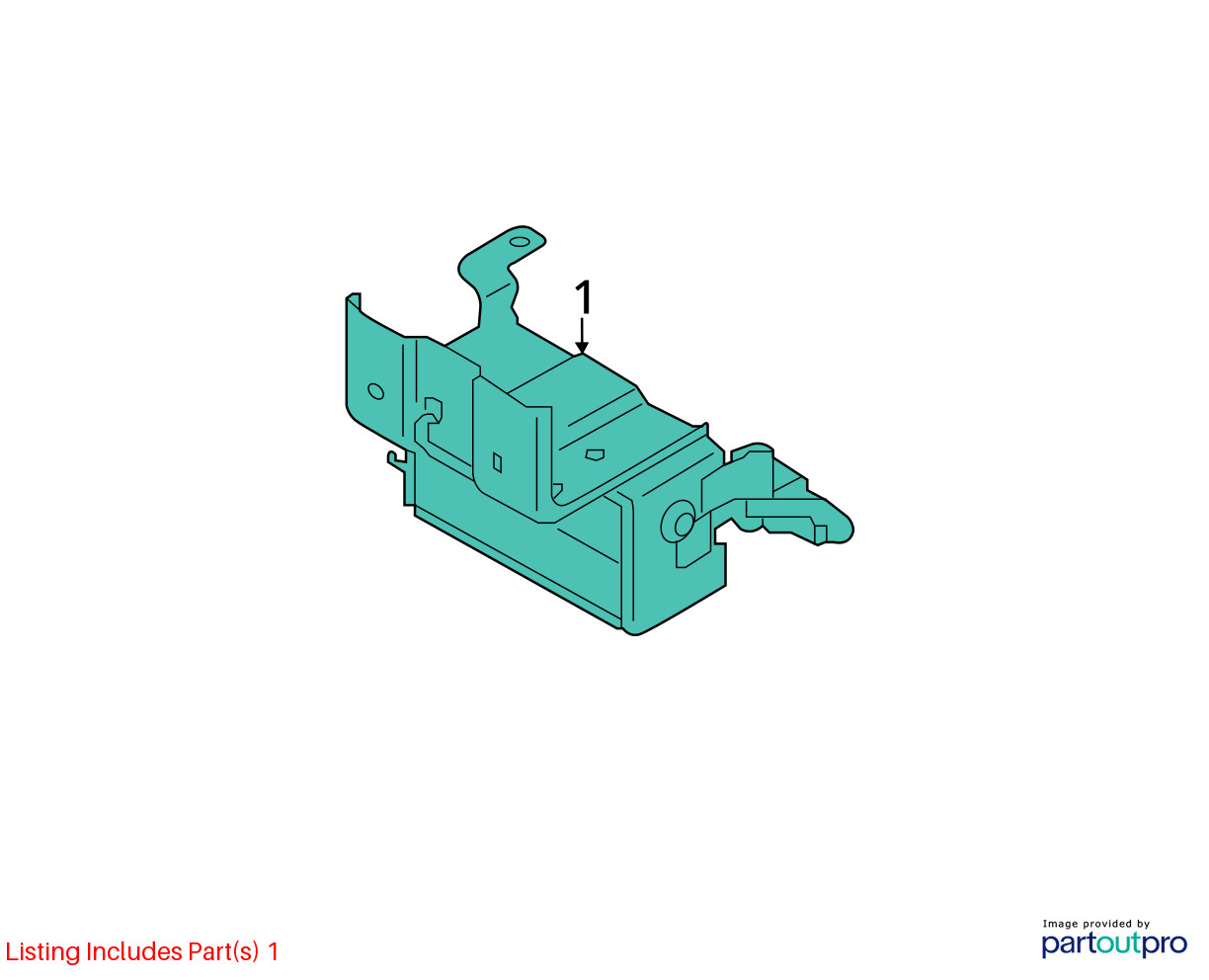 2014 Infiniti QX80 OEM 284371LA0C Front Radar Cruise Module