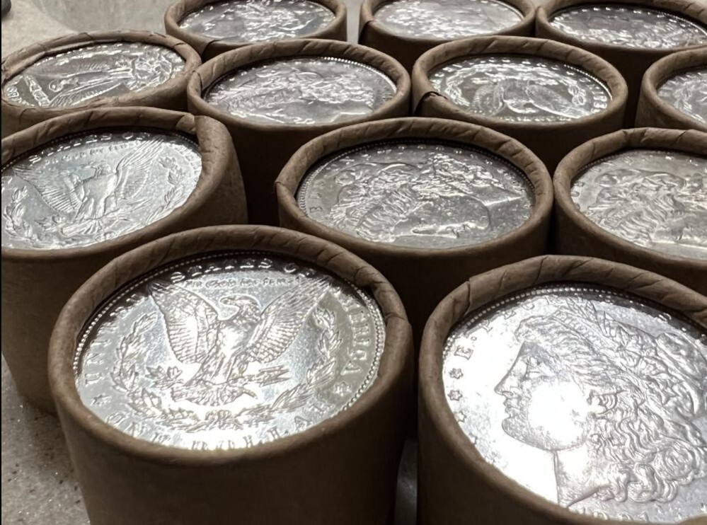 1878-1904 SILVER MORGAN DOLLAR $10 ROLL SALE AU-BU P,O,CC SET LIQUIDATION OBW