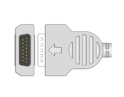 GE Marquette MAC 1200 MAC 1200ST EKG Cable 10 Leads Banana AHA- Ships Same Day