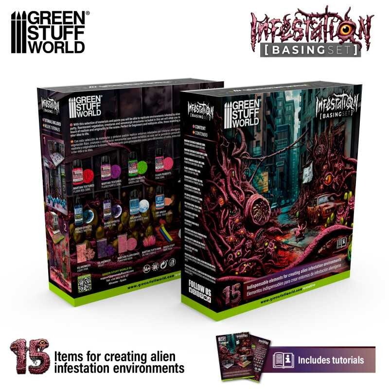 Basing Sets - Infestation - Wargames Alien Space Miniature Diorama