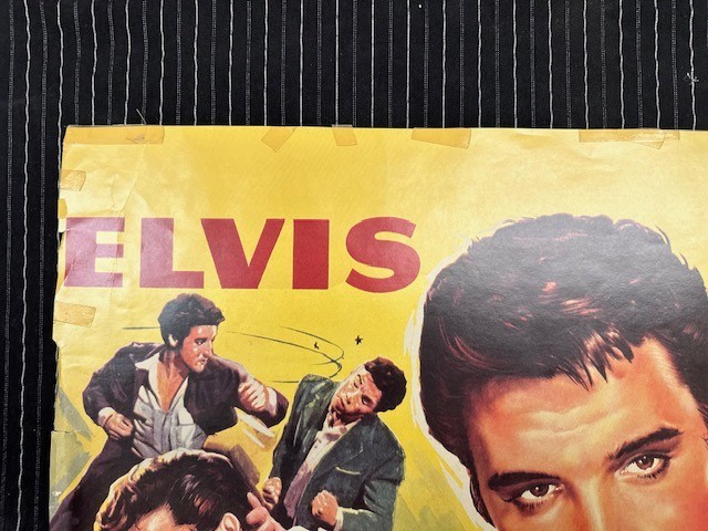 ELVIS PRESLEY JAILHOUSE ROCK POSTER 20''x28'' VERY RARE