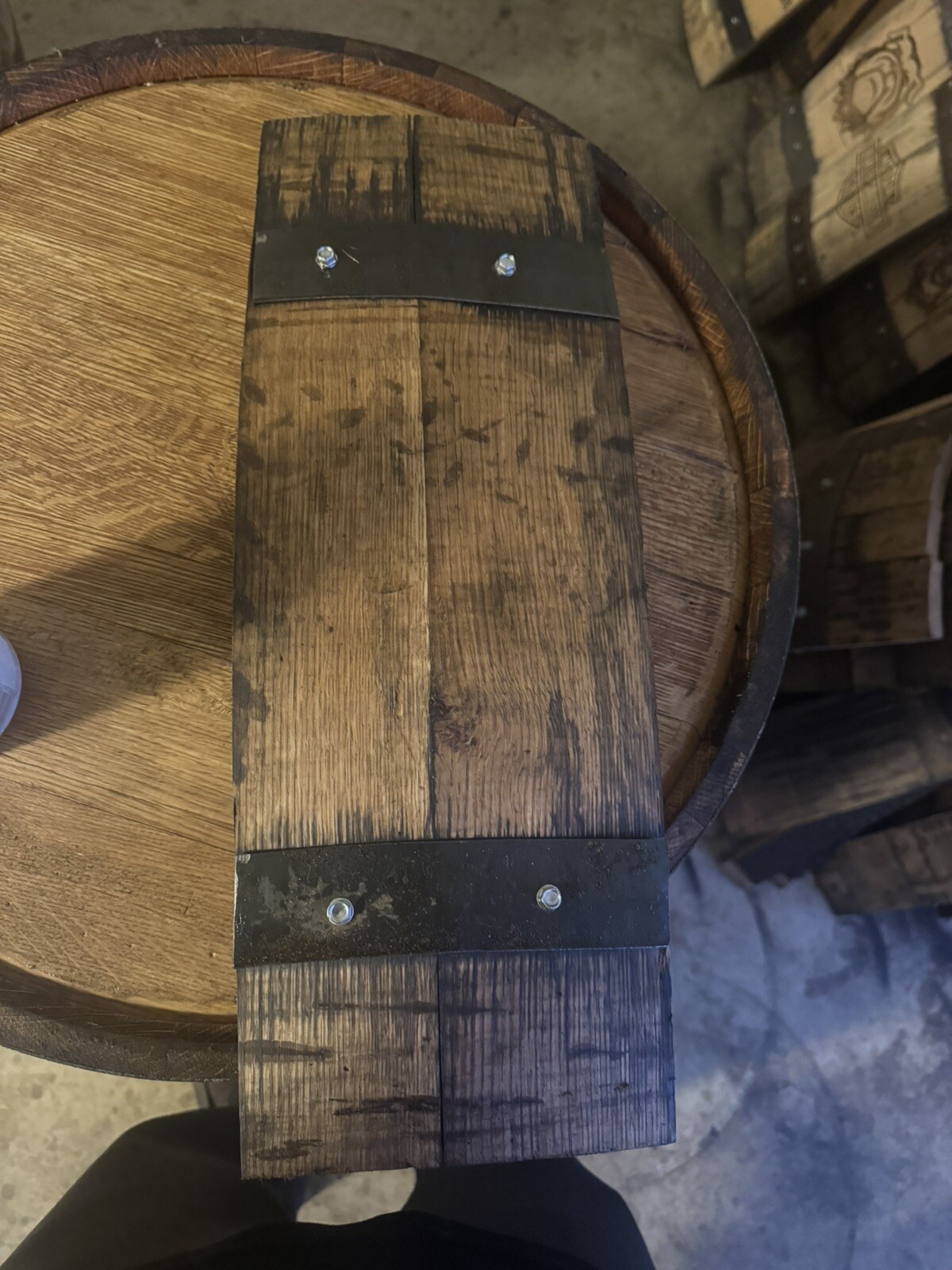 Rustic Barrel European Deer Skull Mounting Plaques