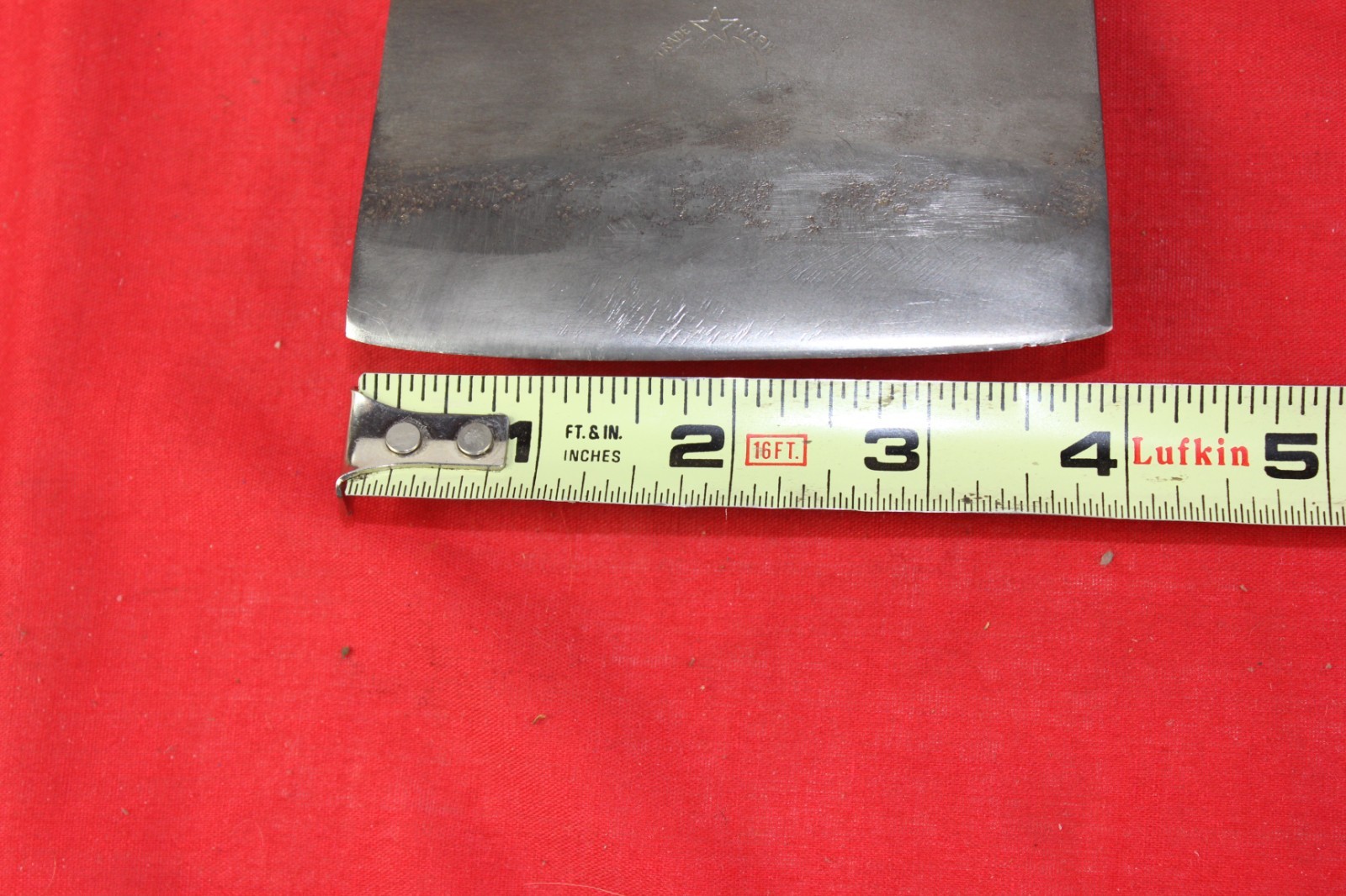 Vintage Adze / Handle Ship Building, 2 lb Trade Mark With STAR