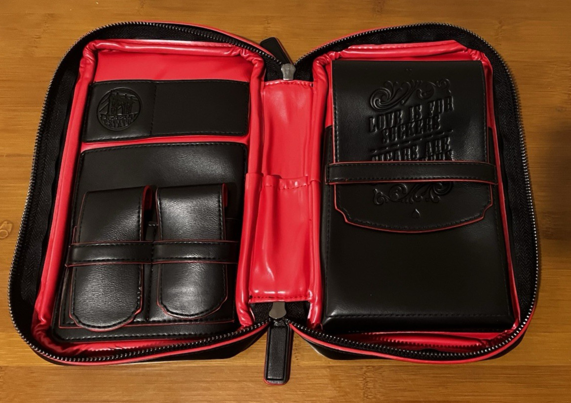 Drew Estate Leather Deadwood Sweet Jane Travel Cigar Case - Brand New w/Gift Box