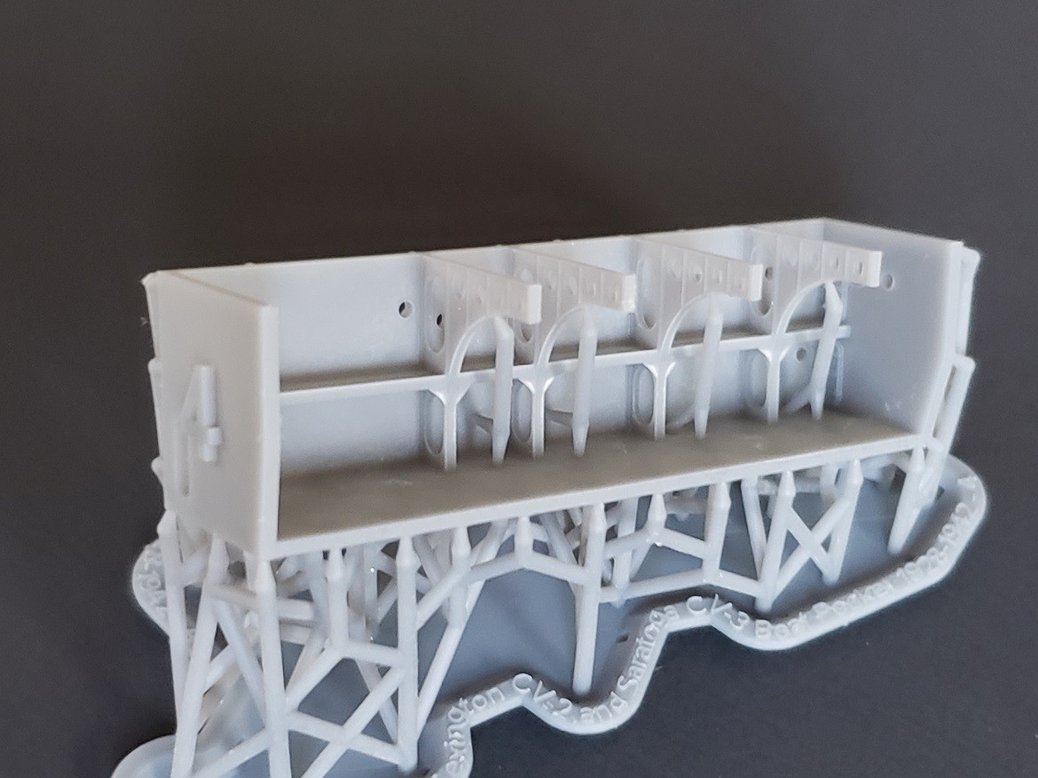 1/350 USS Lexington CV-2 and USS Saratoga CV-3 boat pockets, 1928-1942