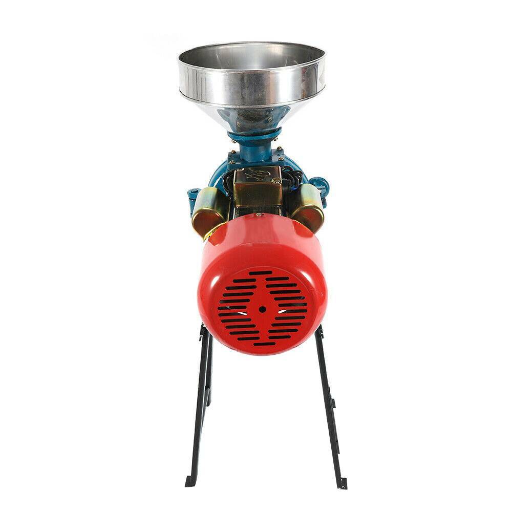 110V 3000W Electric Grinder Wet&Dry Feed/Flour Mill Cereals Grain Corn Wheat USA
