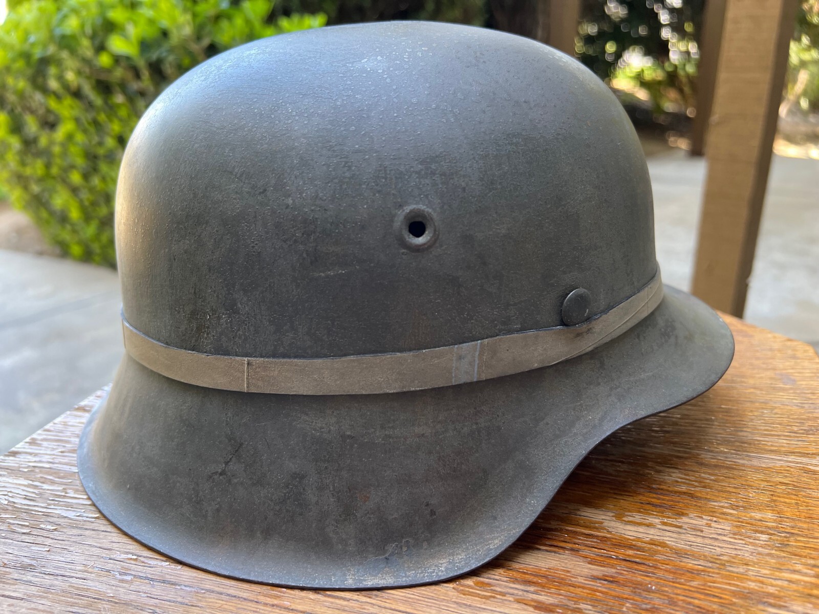WW2 German helmet band / for camouflage / -BLACK-/ Band Only