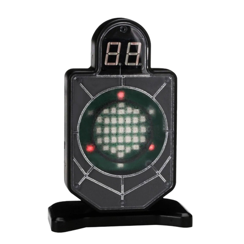 Portable Laser Trainer Target for Dry Fire Practice and Reactive Laser Shooting