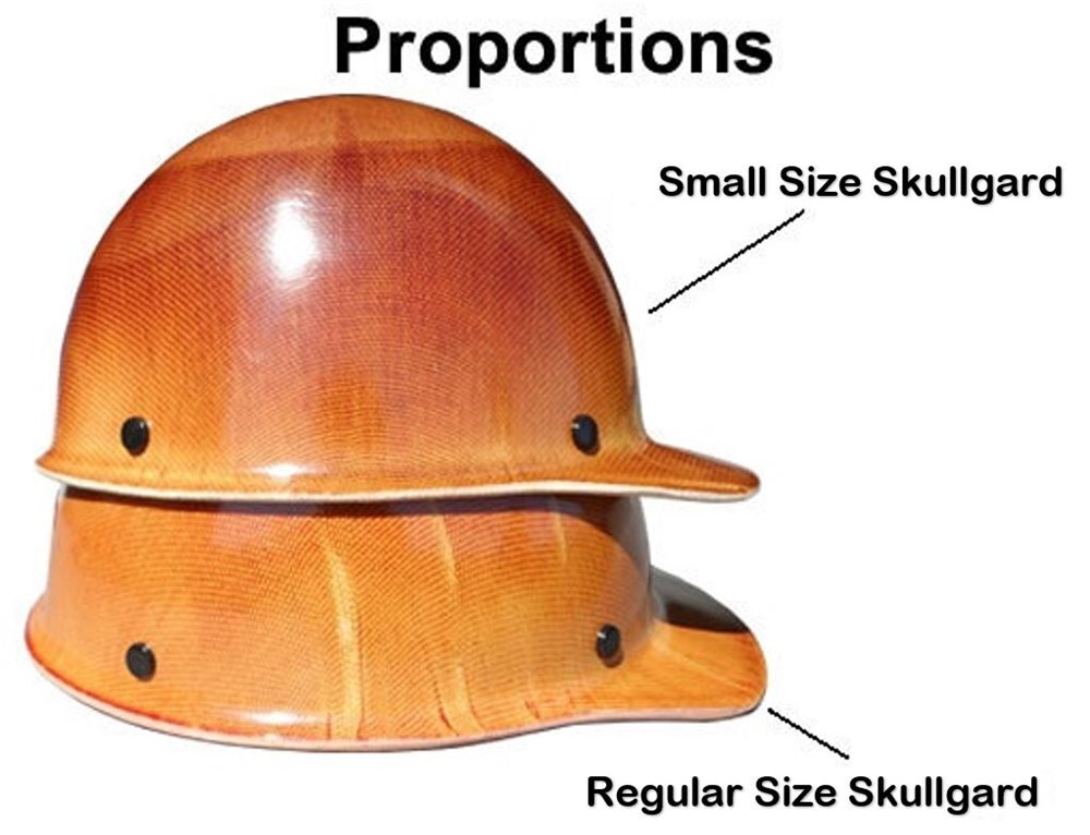 MSA Skullgard Small Cap Style with Ratchet Suspension - Natural Tan