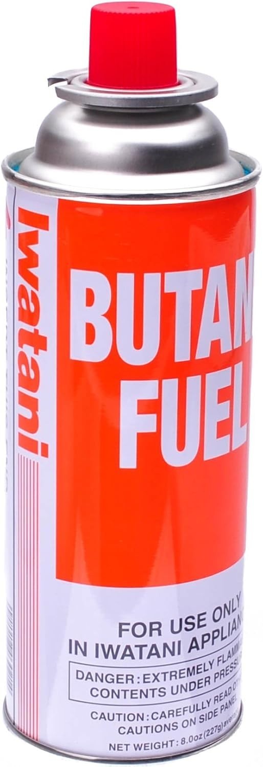 Iwatani BU-6 Butane Fuel Canister for Butane Stove & Torch Refills