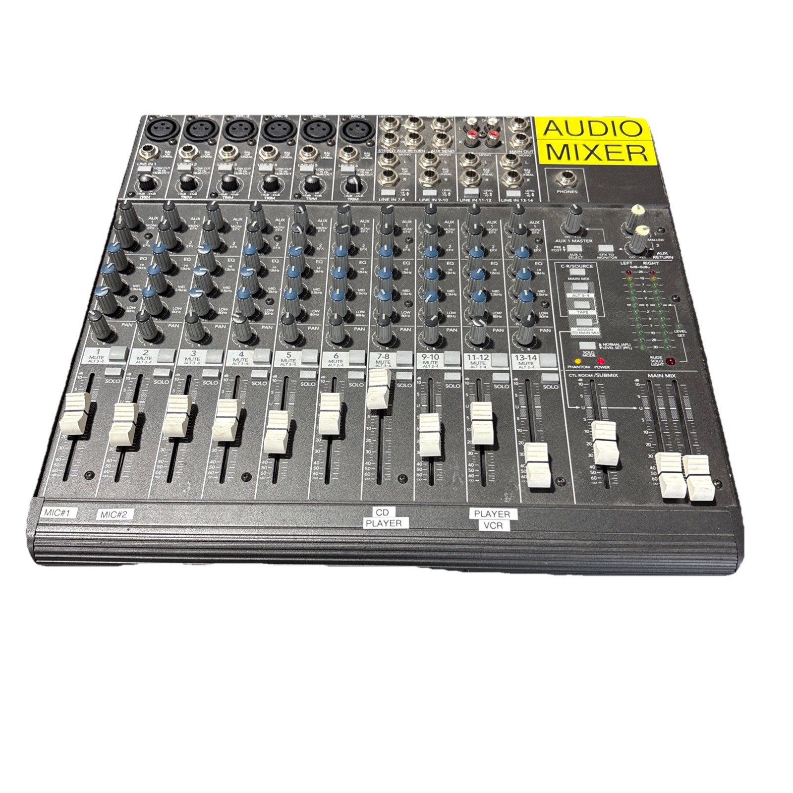 Mackie	1402-VLZ Pro 14-Channel Mic/Line Mixer