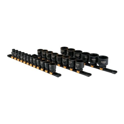DeWalt DWMT19243 26 Piece 1/2 in Drive Metric Impact Socket Set 6 PT