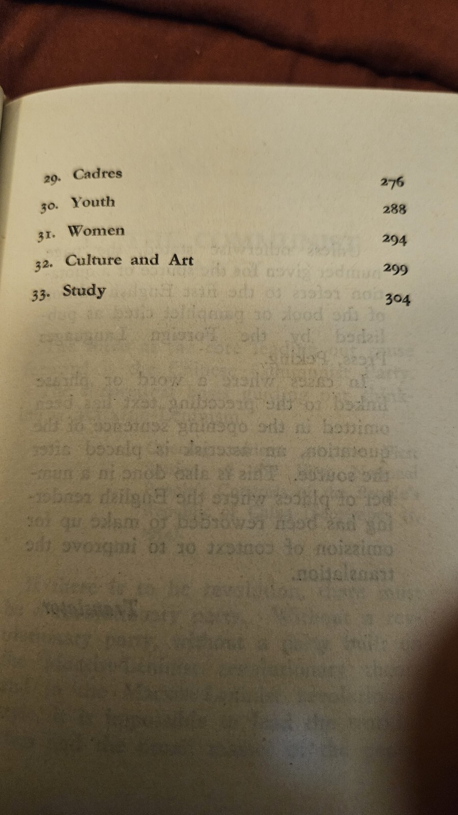 Before RedNote, Original Little Red Book: QUOTATIONS FROM CHAIRMAN MAO TSE-TUNG