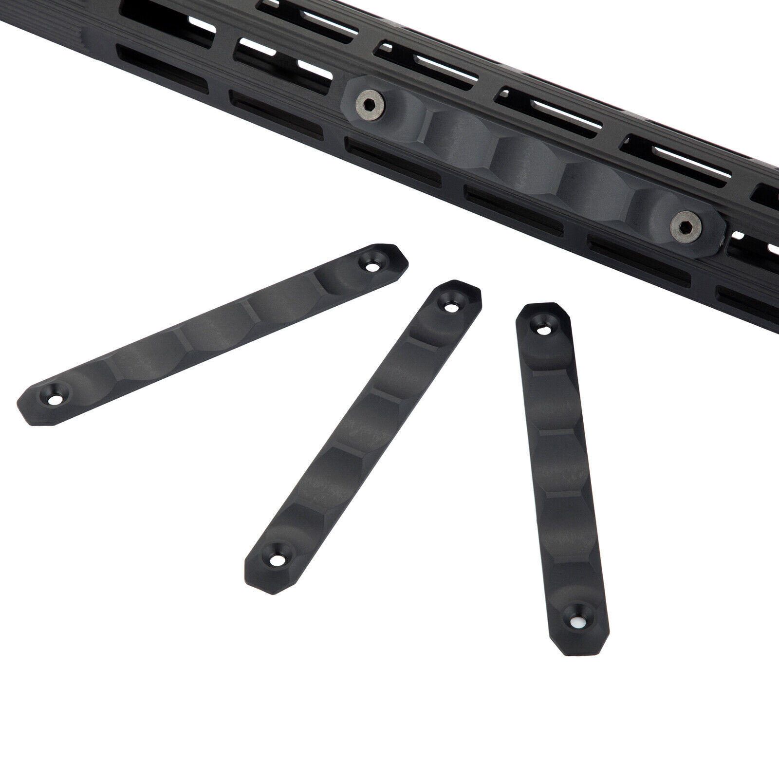 4Pcs/lot MLOK Rail Hand Protection M-lok Rail Cover Panel for M-lok System 120mm