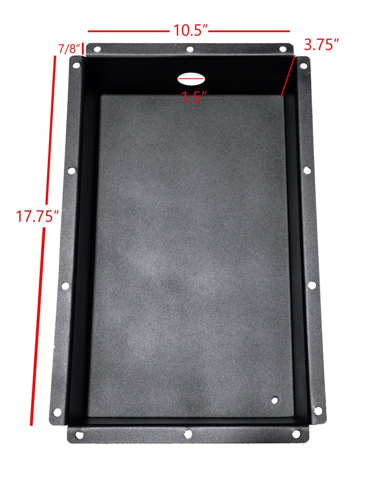 Premium Pre-Drilled Ultrex Recessed Trolling Motor Foot Pedal Pan Tray