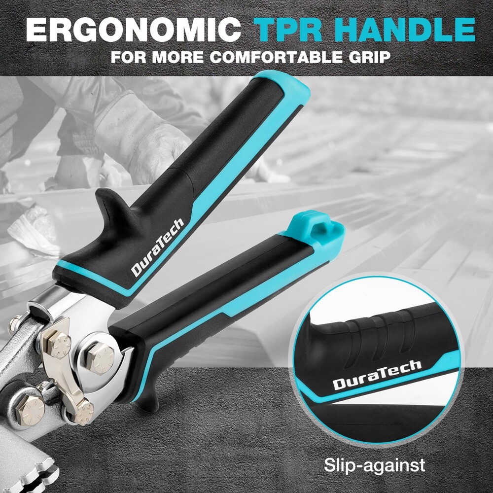 DURATECH 3 Inch Sheet Metal Bender Hand Seamers Sheet Metal Tools for Bending