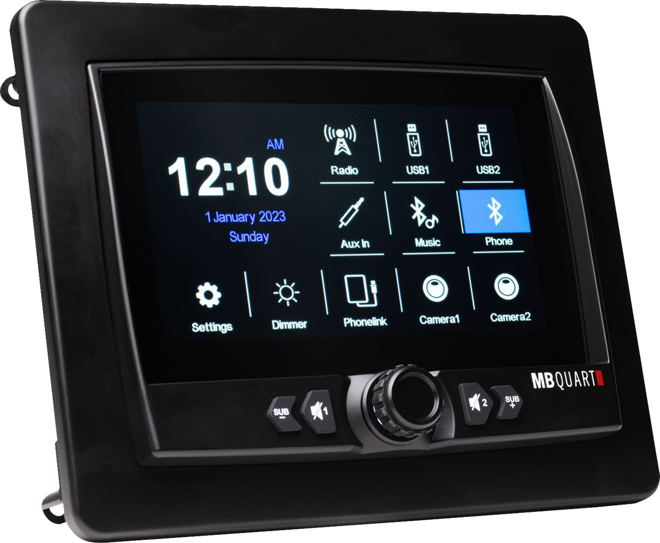 MB QUART GMR7V1 Touchscreen Radio Audio Video Accessory