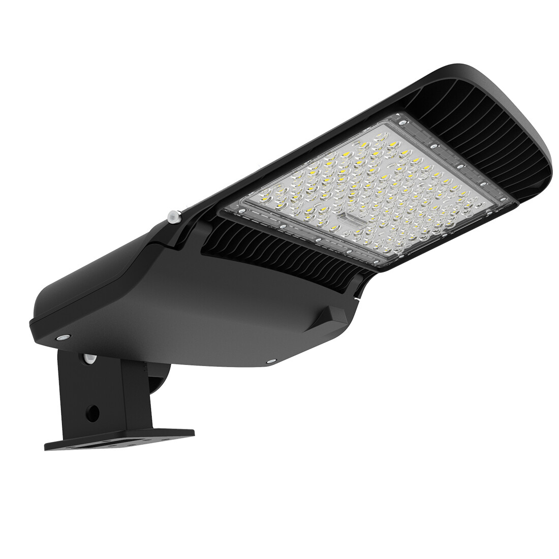 Led Parking Lot Area Light Fixture 100w 150w 200w 300w Shoebox Light Wall Mount