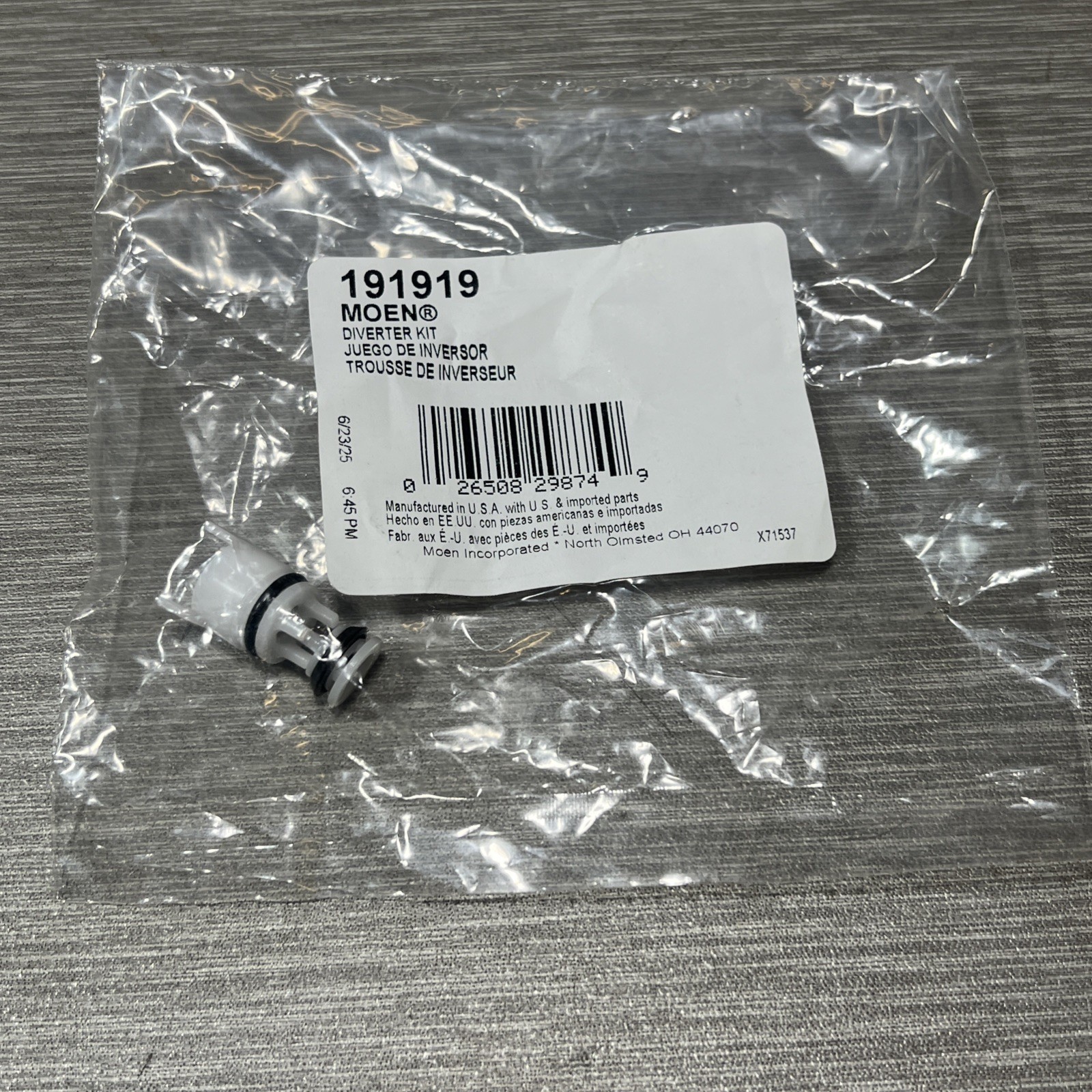 Moen Diverter Kit MODEL #191919