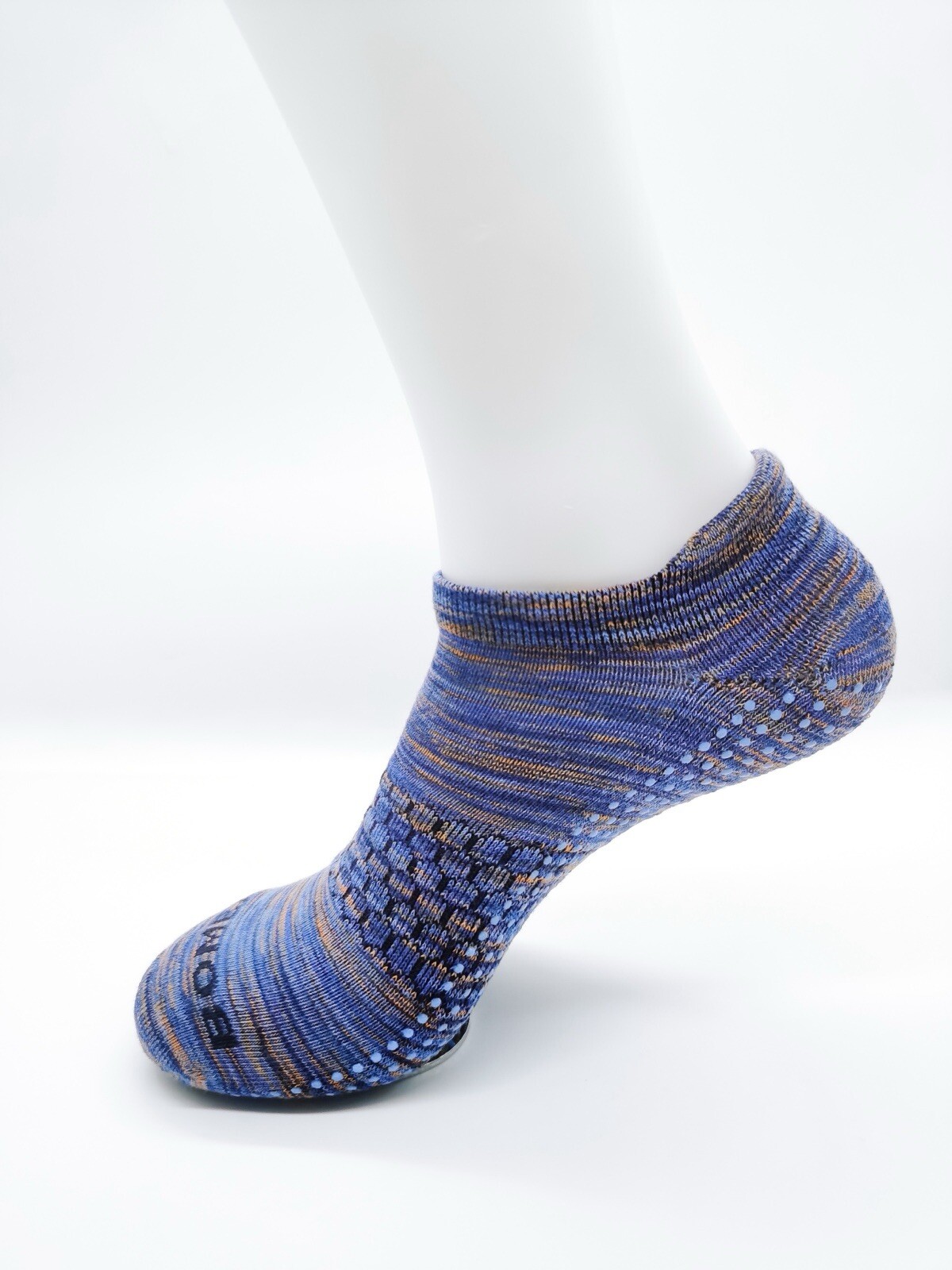 4 pairs BOMBAS Women's Performance Gripper Honeycomb Ankle Socks size M 6-10