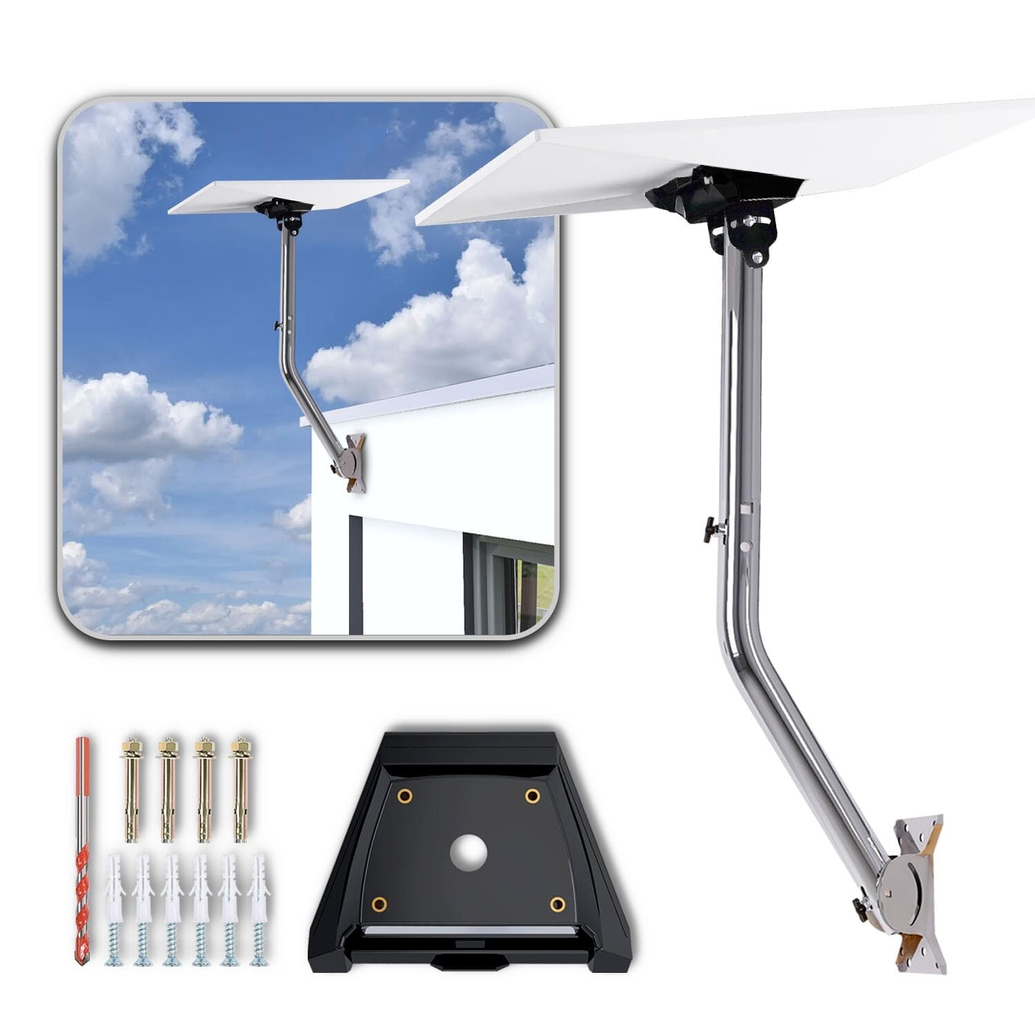 Adjustable Starlink Mounting Kit Gen 3, Ybervont Starlink Gen 3 Wall Mount