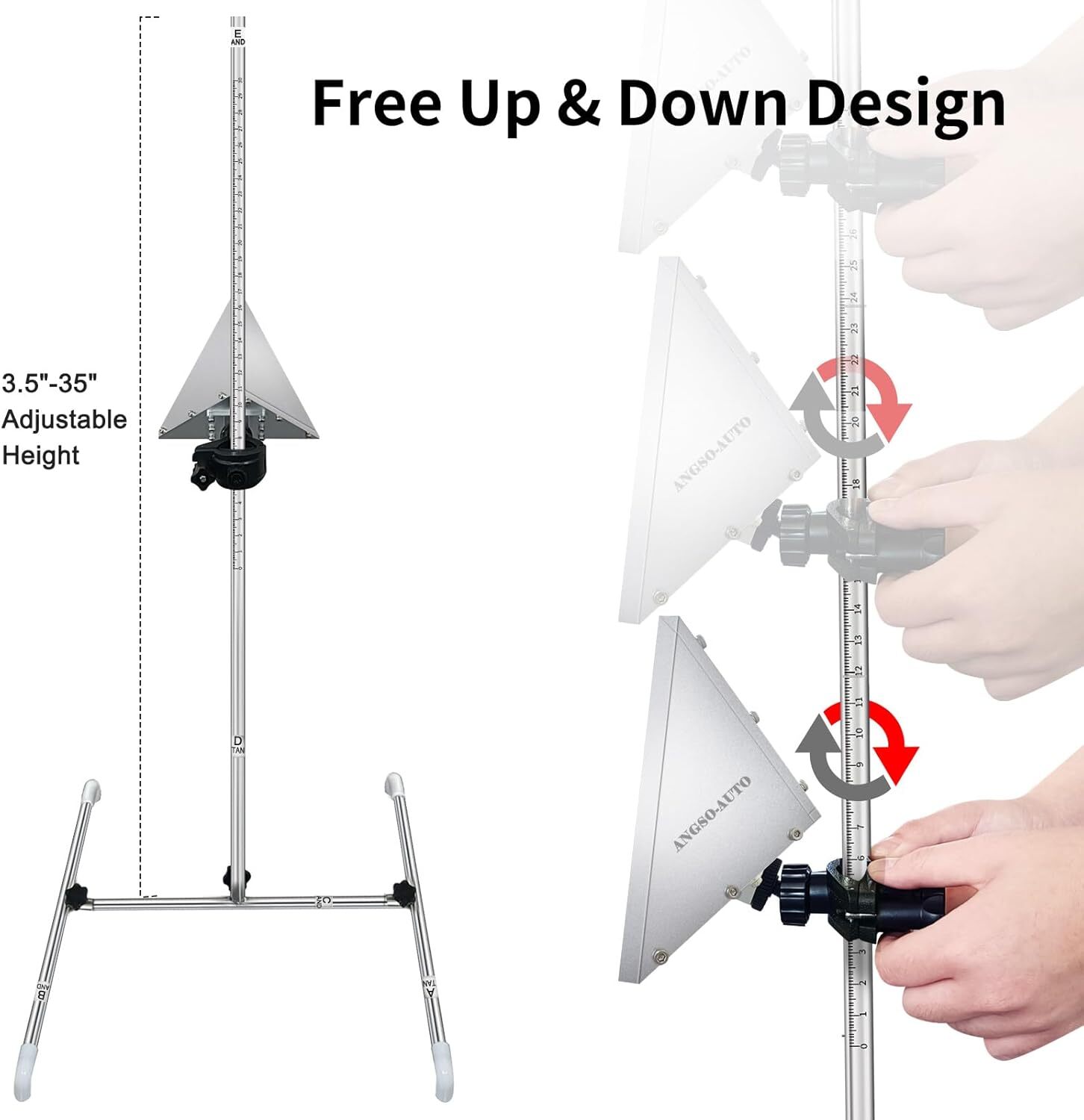 Radar Aiming Reflector Target ADAS Calibration Tool For Honda Toyota GM US STOCK