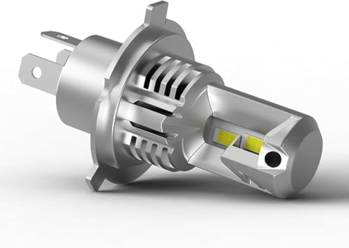 Latest H4 Light Bulbs,Super Bright Upgraded 900% 50000LM Brightness,1:1