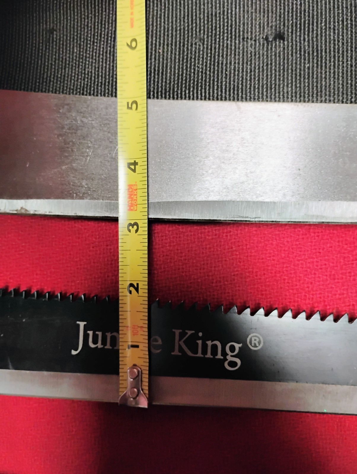 Mechete 2pc lot Mintcraft & Jungle King 21" & 15" blades with sheaths good cond