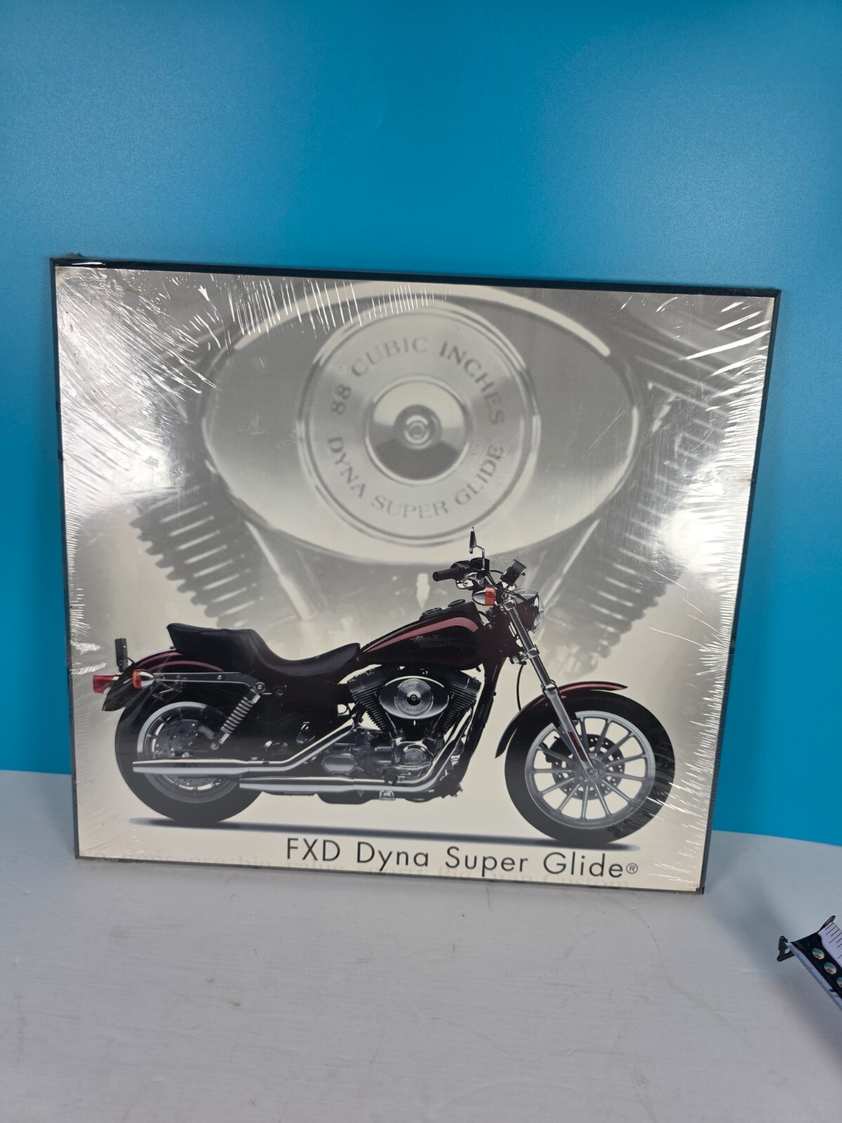 Harley Davidson FXD Dyna Super Glide Dealer Appreciation Wall Plaque