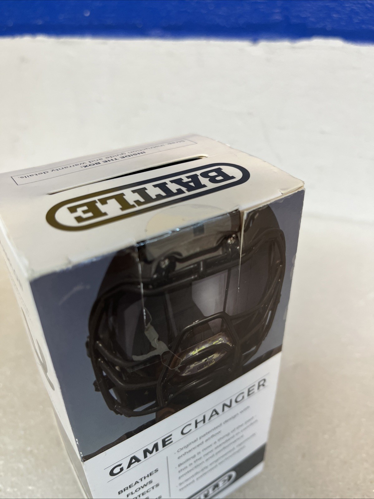 Battle Sports Oxygen Lip Protector & Mouthguard Texas Limited Ed New Sealed