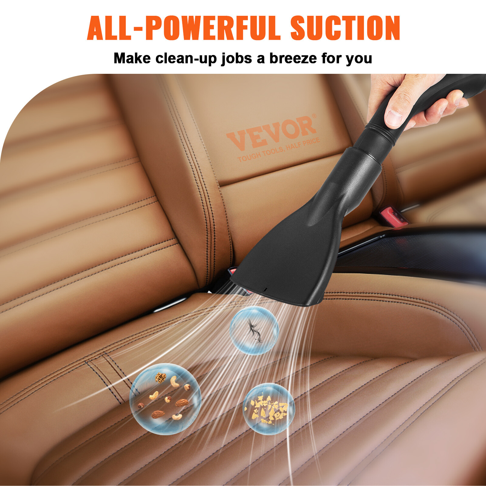 Wet Dry Vac Vacuum Cleaner 2.6 Gallon 2.5 Peak HP 3in1 Shop Vac Blower Cleaner