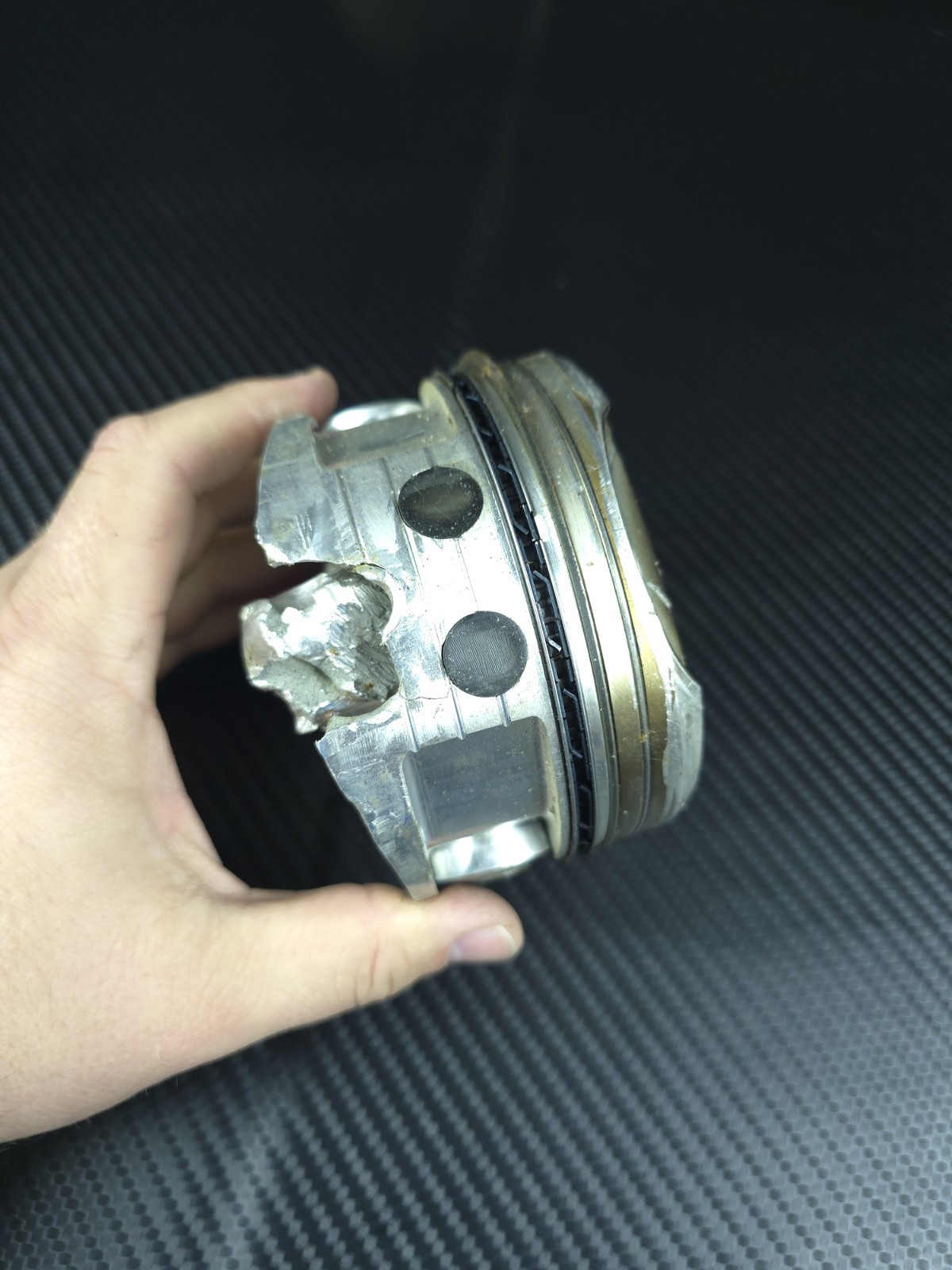 Vintage Top Fuel NHRA Piston Alcoa Venolia Nitro Hemi Man Cave Drag Racing