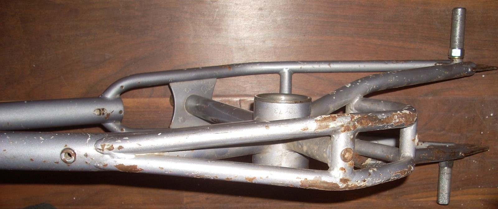 1991-1992 Diamondback Tailwhip Freestyle Bashguard Frame 20" BMX & Pegs