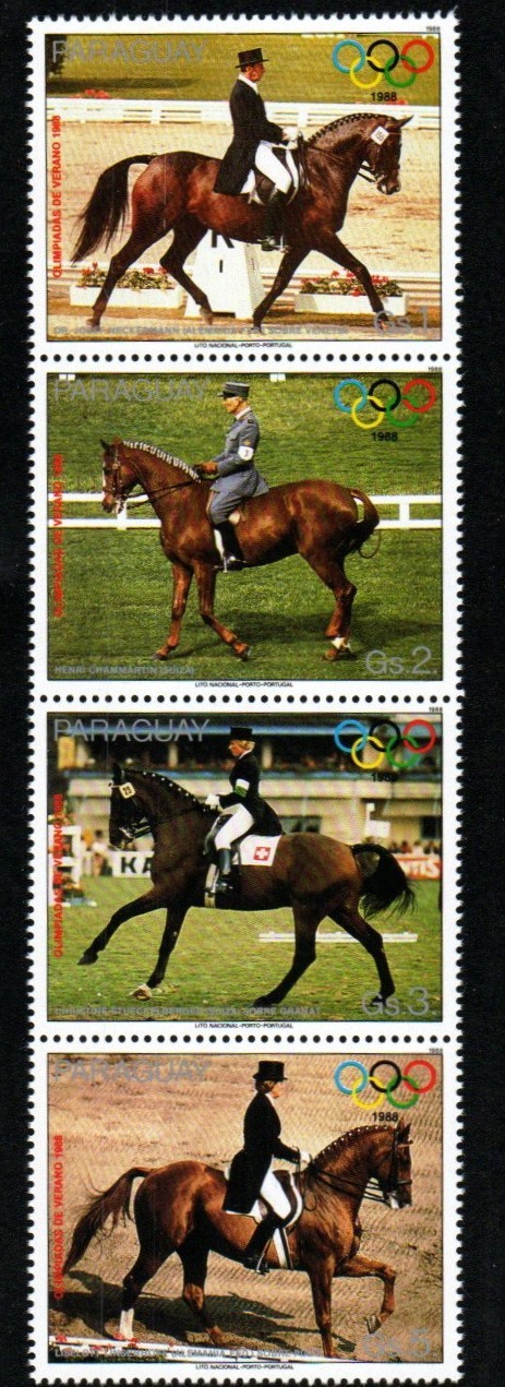 Paraguay Stamp 2243  - 88 Summer Olympics