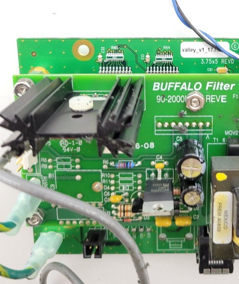 Buffalo Filter 90-2000 PlumeSafe Turbo Interconnect Board USED.