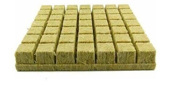 1.5 " GRODAN ROCKWOOL CUBES 2/6/12/28/ 50/100 (orders go same/next day ship-out)