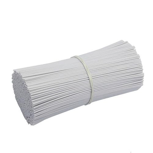 Plastic Twist Ties for Bags,4.7 Inch Cable Bread Ties 500 pcs White 500pcs