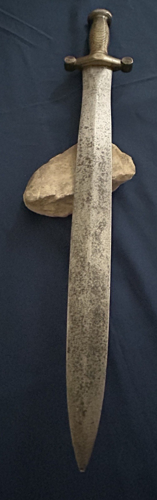 Antique US Civil War? French Artillery Short Sword W/Hallmarks